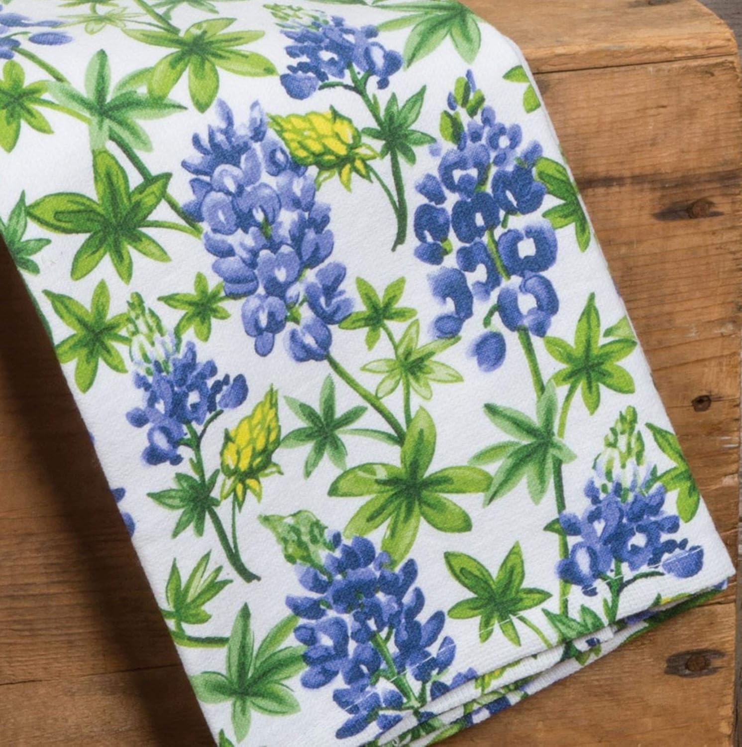 Texas Bluebonnets Dual Purpose Terry Towel