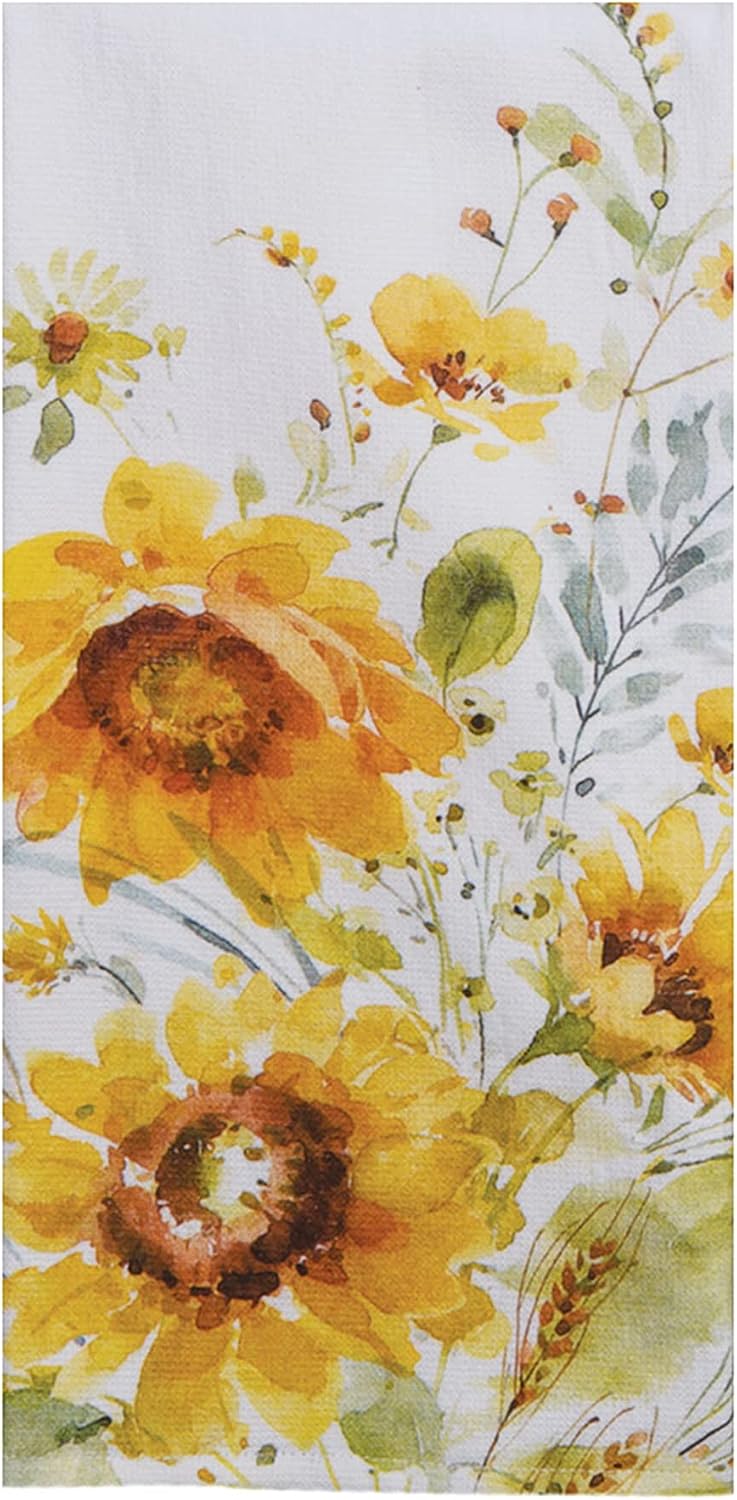 Kay Dee Sunflowers Forever Dual Purpose Kitchen Terry Towel