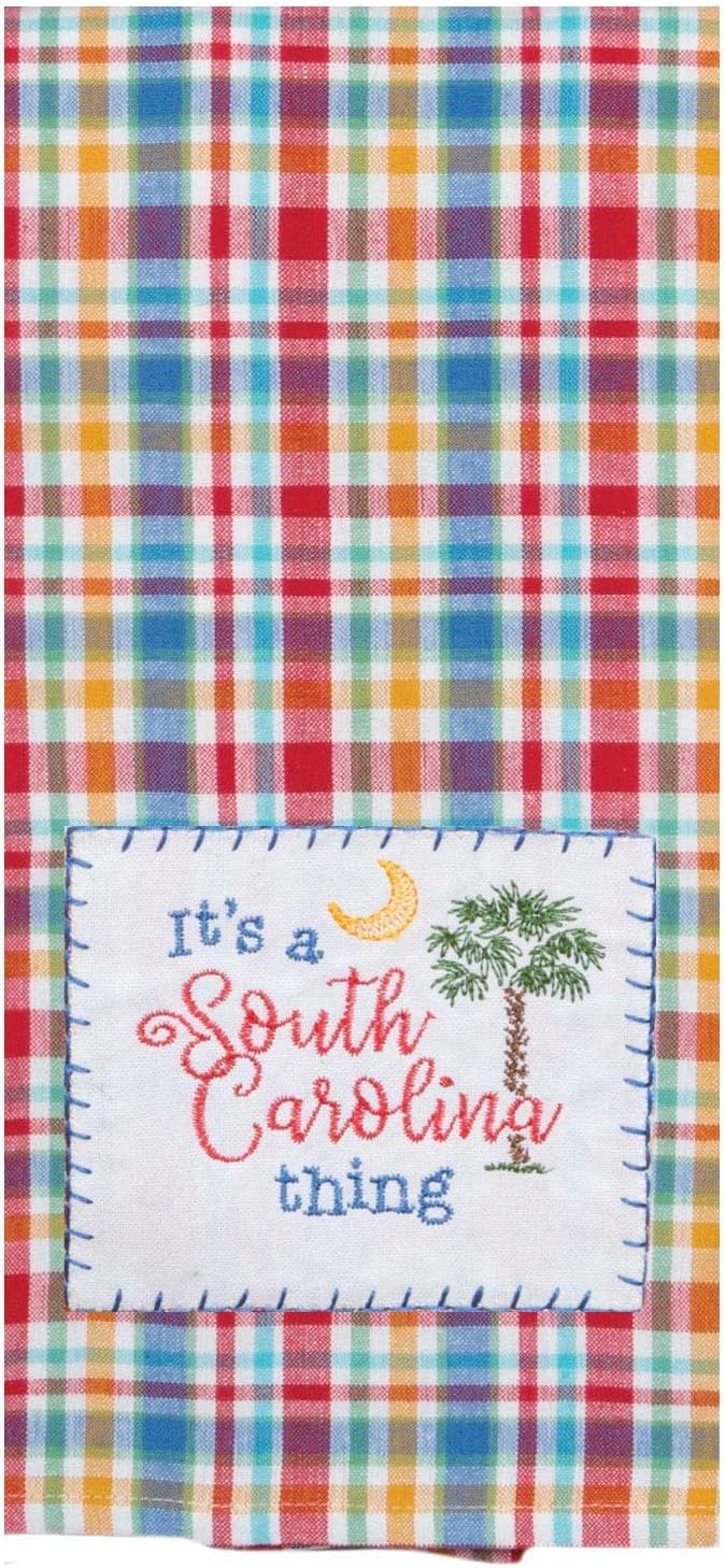 2 Pc Kay Dee Home State of South Carolina Kitchen Towel Bundle