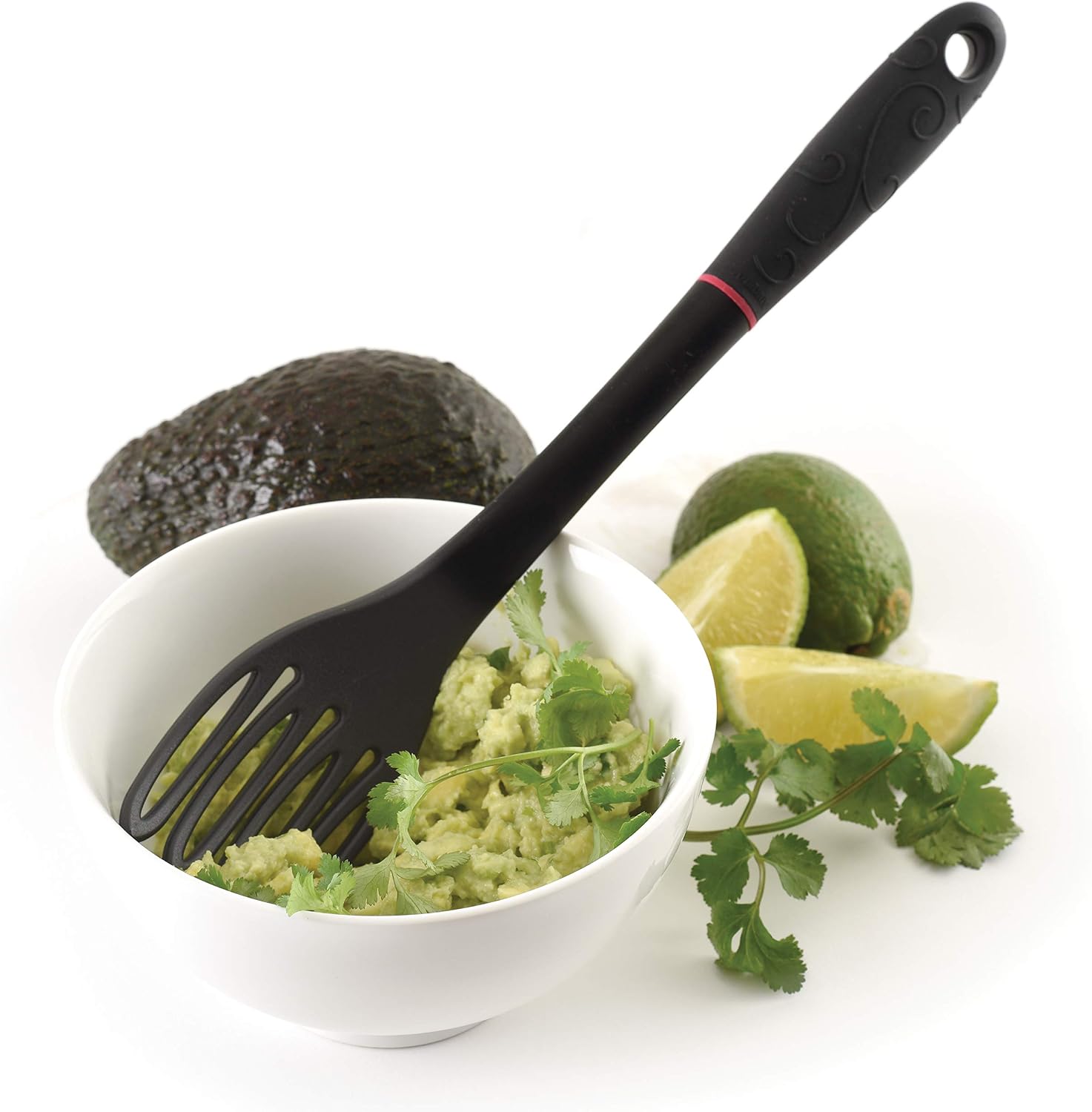 Norpro 1728 Grip-EZ Fiskie, 11 Inch, The Ultimate Fork-and-Whisk Combo, One Size, Black