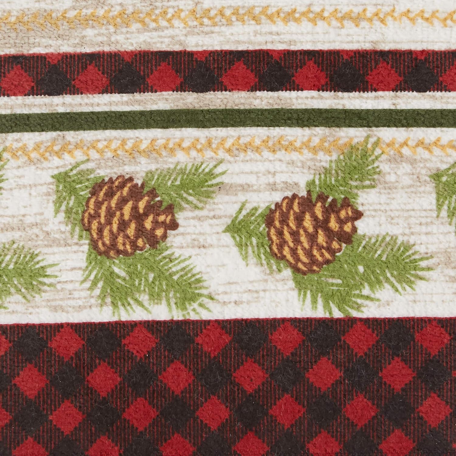 Woodland Moose and Bear Kitchen Terry Towel 2-PC Set Mountain Cabin Woldlife Lodge