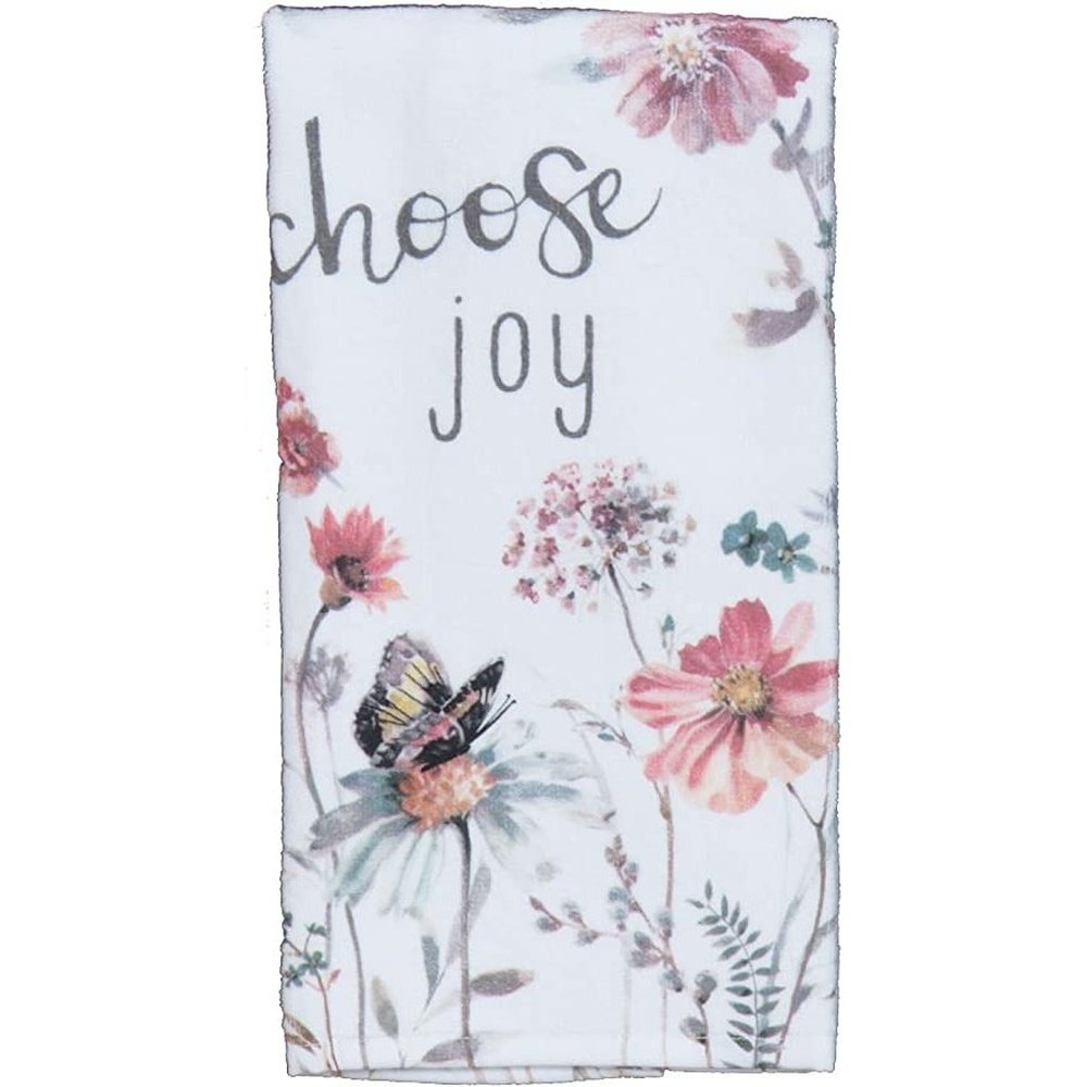 R4100 Handmade Choose Joy Terry Towel